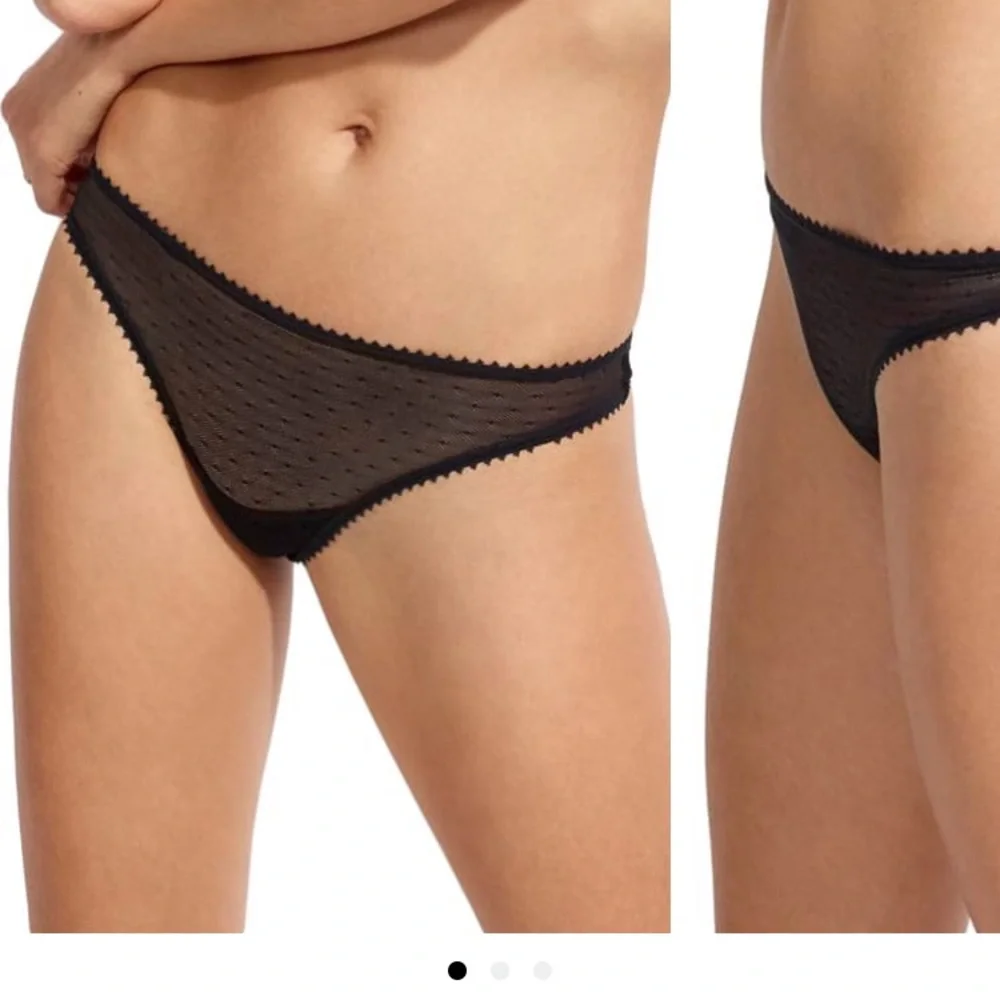 J.Crew NWT Set of 2 Point d’Esprit thong